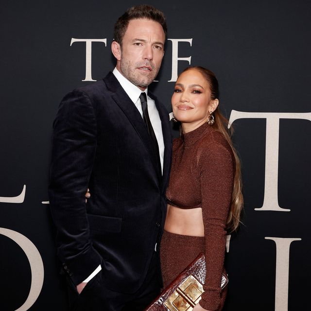 new york, new york   october 09 ben affleck and jennifer lopez attend the last duel new york premiere at rose theater at jazz at lincoln centers frederick p rose hall on october 09, 2021 in new york city photo by arturo holmesgetty images
