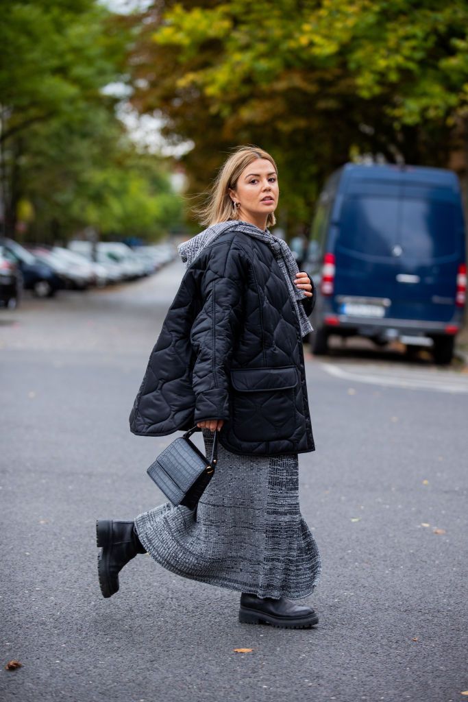teddy quilted jacket frankie shop
