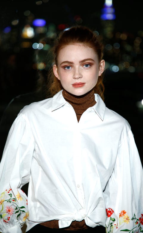 sadie sink at kate spade new york's summer 2022 presentation