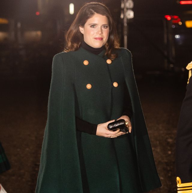 london, england   december 08 princess eugenie of york attends the together at christmas community carol service on december 08, 2021 in london, england photo by samir husseinwireimage