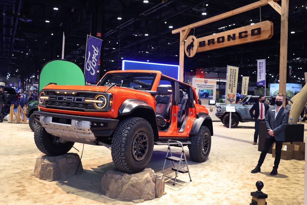 16 Ford Bronco Raptors Stolen Off Michigan Lots, Worth Over $1.76 Million