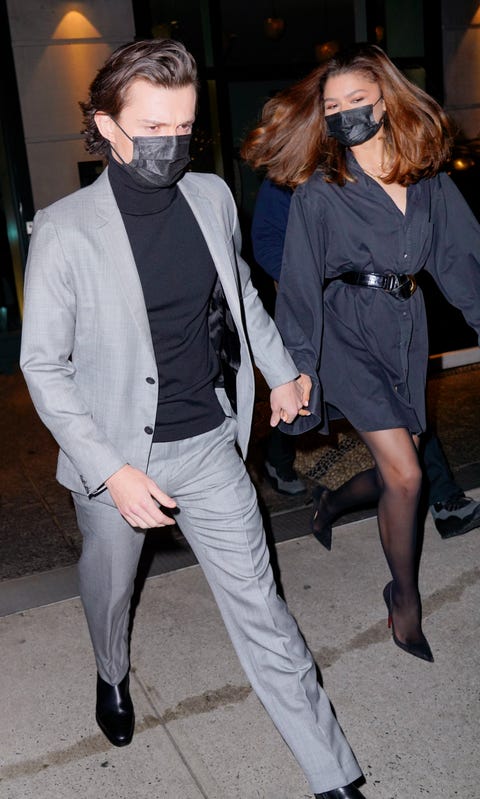 Tom Holland and Zendaya in NYC on February 16, 2022 tom holland and zendaya in nyc on february 16, 2022