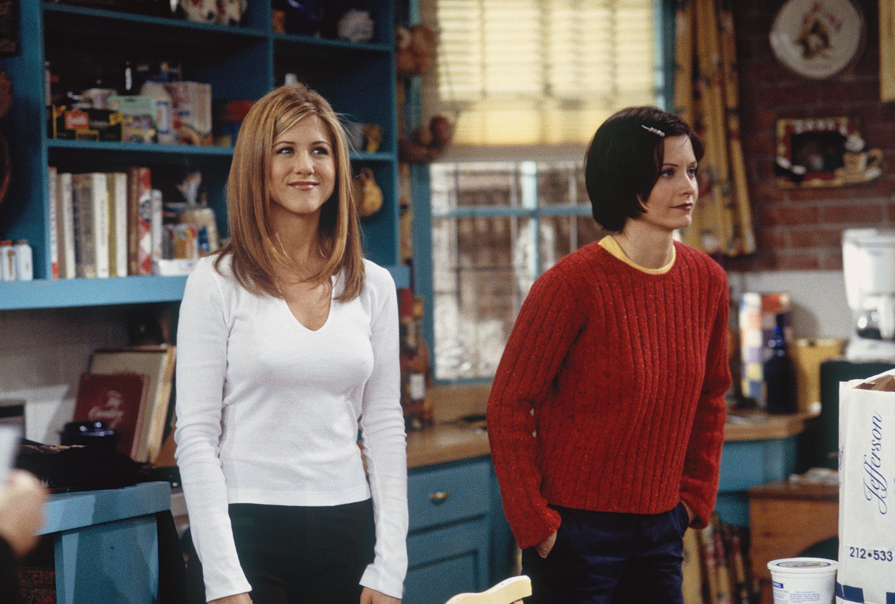 Jennifer Aniston on why her nipples kept popping up on Friends image