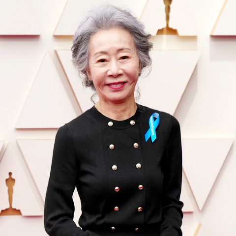Hollywood, CA March 27 Youn Yuh Jung will attend the 94th Academy Awards at Hollywood & Highland on March 27, 2022 in Hollywood, Calif. Photo: jeff kravitzfilmmagic
