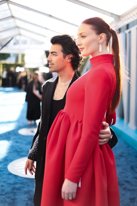 Sophie Turner and Joe Jonas at Vanity Fair Oscars After Party sophie turner and joe jonas at vanity fair oscars after party