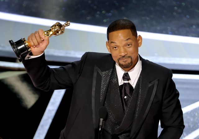  hollywood, california   march 27 will smith accepts the actor in a leading role award for ‘king richard’ onstage during the 94th annual academy awards at dolby theatre on march 27, 2022 in hollywood, california photo by neilson barnardgetty images
