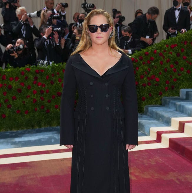 Amy Schumer Brought Up That Will Smith Oscars Slap at the Met Gala