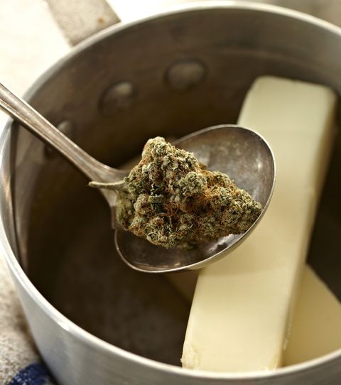 Marijuana and butter