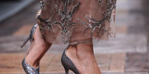 High heels, Footwear, Human leg, Leg, Fashion, Fashion model, Shoe, Joint, Close-up, Haute couture, 