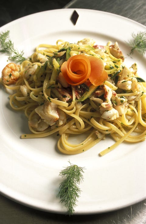 pasta with mullet and crayfish trattoria gagini palermo sicily italy photo by michele bellaredacouniversal images group via getty images