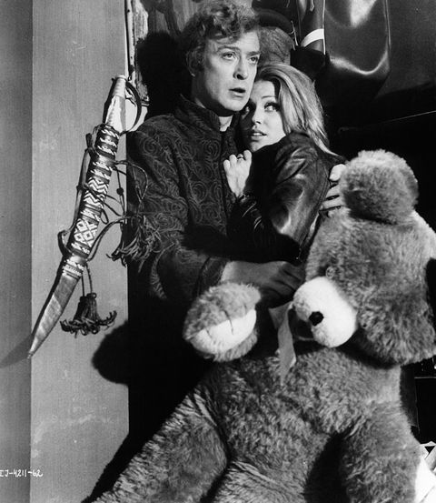 Michael Caine And Margaret Blye In 'The Italian Job'