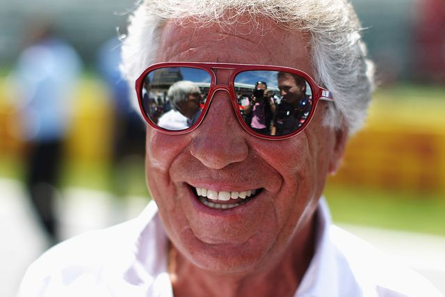 montreal, canada   june 10  f1 world champion mario andretti is seen on the grid before the canadian formula one grand prix at the circuit gilles villeneuve on june 10, 2012 in montreal, canada  photo by mark thompsongetty images