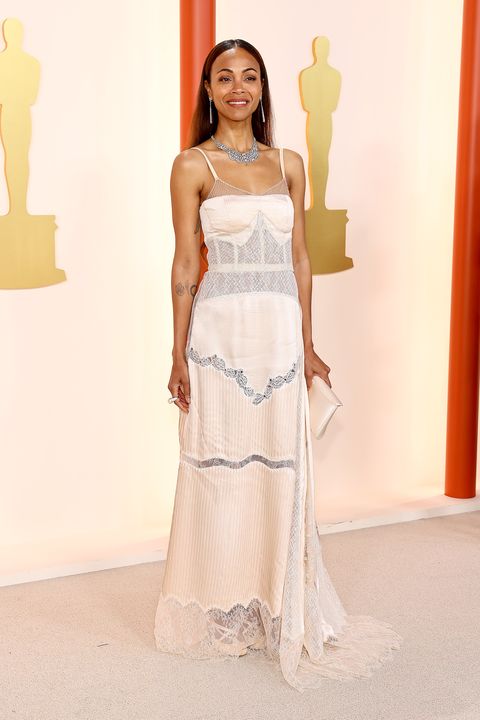 hollywood, california march 12 zoë saldana attends the 95th annual academy awards on march 12, 2023 in hollywood, california photo by arturo holmesgetty images