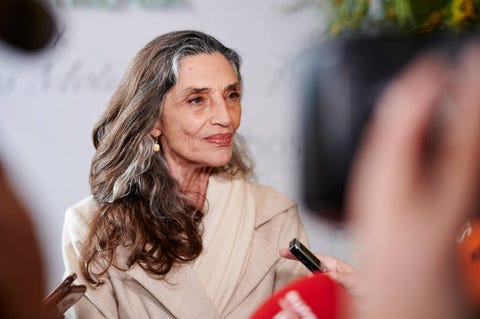 madrid, spain march 15 angela molina attends the hoss entropia campaign presentation on march 15, 2023 in madrid, spain photo by borja b hojaswireimage