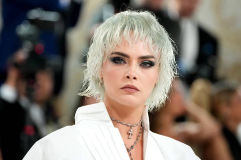 new york, new york may 01 cara delevingne attends the 2023 met gala celebrating karl lagerfeld a line of beauty at metropolitan museum of art on may 01, 2023 in new york city photo by jeff kravitzfilmmagic