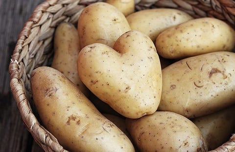 Potassium rich potatoes