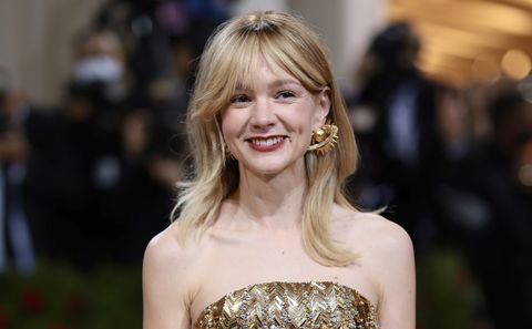 new york, new york   may 02  carey mulligan attends the 2022 met gala celebrating in america an anthology of fashion at the metropolitan museum of art on may 02, 2022 in new york city photo by dimitrios kambourisgetty images for the met museumvogue