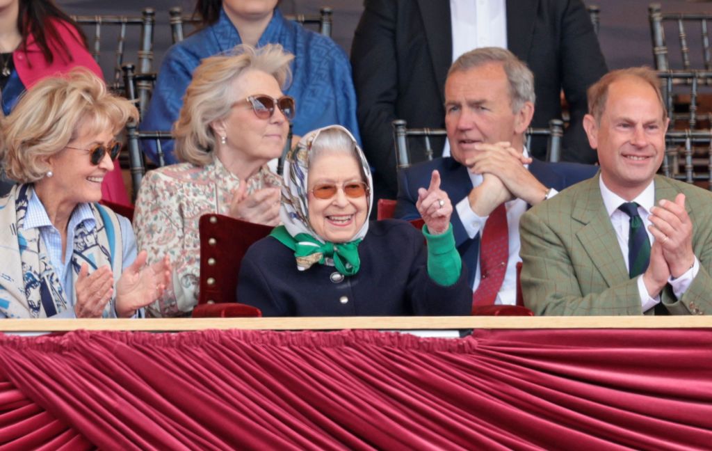 Queen Elizabeth Makes Rare Public Appearance To Cheer On Granddaughter At Horse Show
