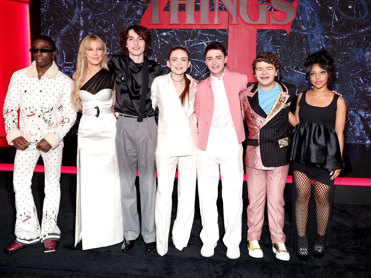 Stranger Things' Cast Arrive Suited And Booted For Season 4 Premiere