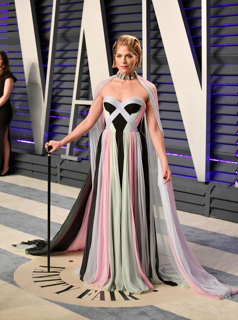 beverly hills, ca   february 24  selma blair attends the 2019 vanity fair oscar party hosted by radhika jones at wallis annenberg center for the performing arts on february 24, 2019 in beverly hills, california  photo by dia dipasupilgetty images