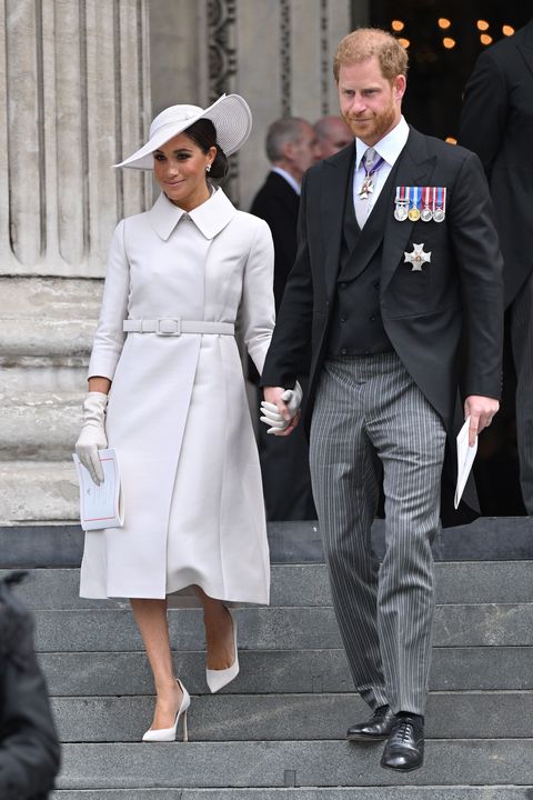 the sussexes and cambridges leaving church separately