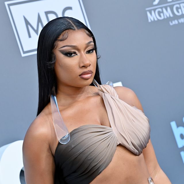 las vegas, nevada   may 15 megan thee stallion attends the 2022 billboard music awards at mgm grand garden arena on may 15, 2022 in las vegas, nevada photo by axellebauer griffinfilmmagic