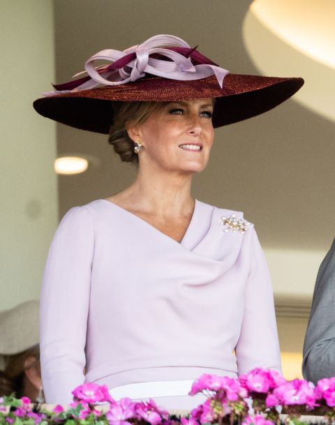 ascot, england june 14 sophie, countess of wessex attends royal ascot 2022 at ascot racecourse on june 14, 2022 in ascot, england photo by samir husseinwireimage