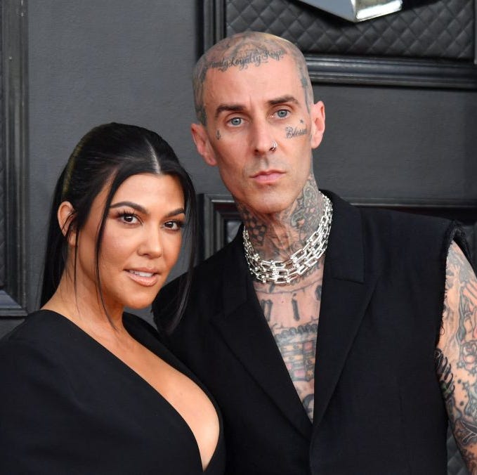 Kourtney Kardashian’s Kids Wrote Father’s Day Cards For Travis Barker