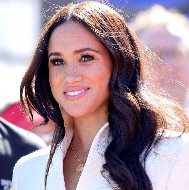 the hague, netherlands   april 17 meghan, duchess of sussex attends the athletics competition during day two of the invictus games the hague 2020 at zuiderpark on april 17, 2022 in the hague, netherlands photo by chris jacksongetty images for the invictus games foundation
