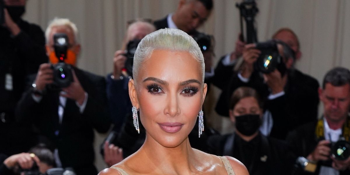 Kim Kardashian Is Totally Urecognisable With 1980s Blonde Mullet ...