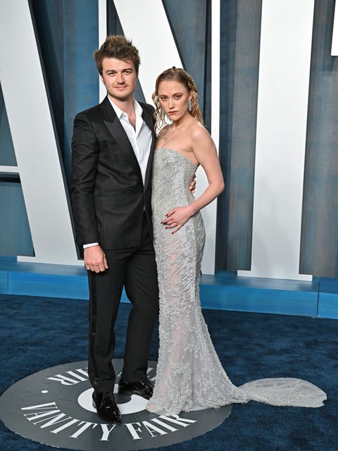 Joe Keery and Maika Monroe Vanity Fair Party