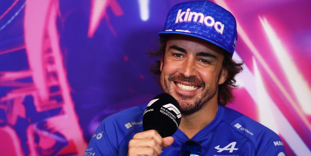 montreal, quebec   june 17 fernando alonso of spain and alpine f1 talks in the drivers press conference prior to practice ahead of the f1 grand prix of canada at circuit gilles villeneuve on june 17, 2022 in montreal, quebec photo by dan istitenegetty images