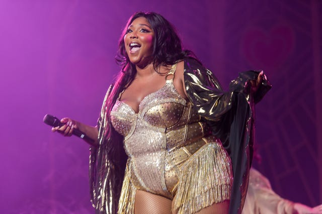 new york, new york september 22 lizzo performs during her cuz i love you too tour at radio city music hall on september 22, 2019 in new york city photo by steven ferdmangetty images