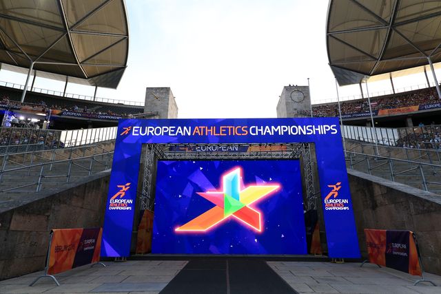 berlin, germany   august 12  a view of the stadium during day six of the 24th european athletics championships at olympiastadion on august 12, 2018 in berlin, germany this event forms part of the first multi sport european championships photo by stephen pondgetty images for european athletics