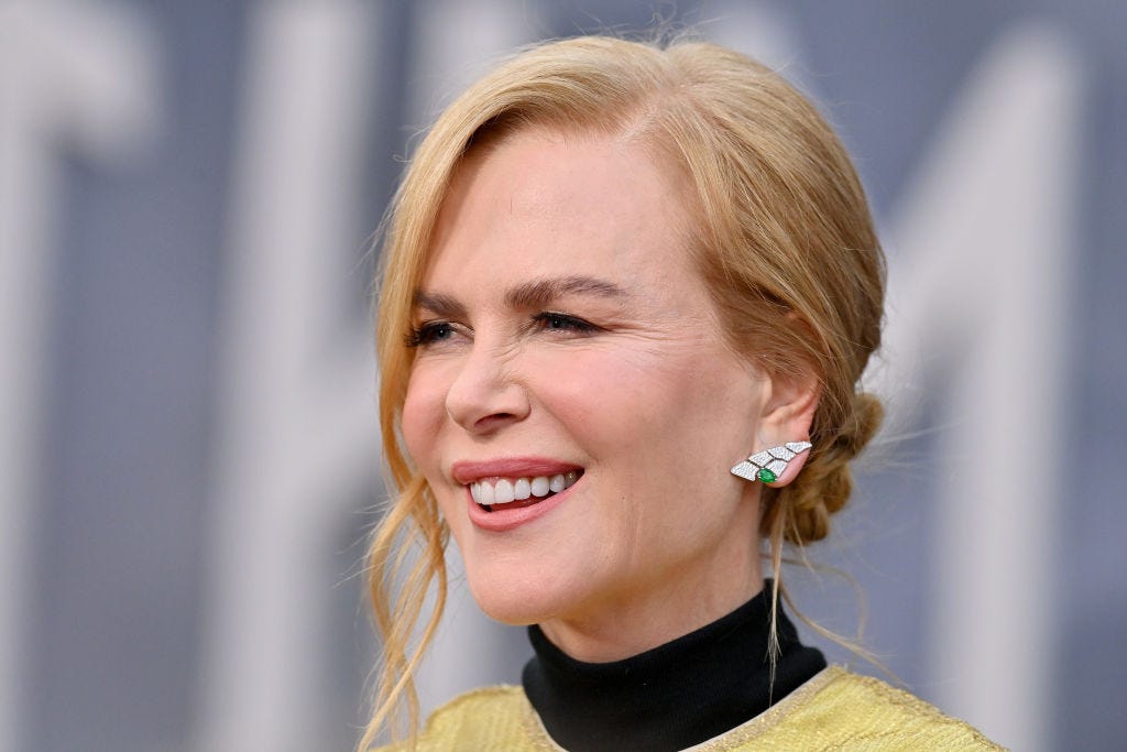 The photos of Nicole Kidman muscular on a magazine cover at 55 that everyone is talking about