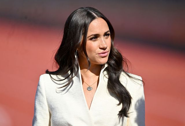 the hague, netherlands   april 17 meghan, duchess of sussex attends day two of the invictus games 2020 at zuiderpark on april 17, 2022 in the hague, netherlands photo by samir husseinwireimage