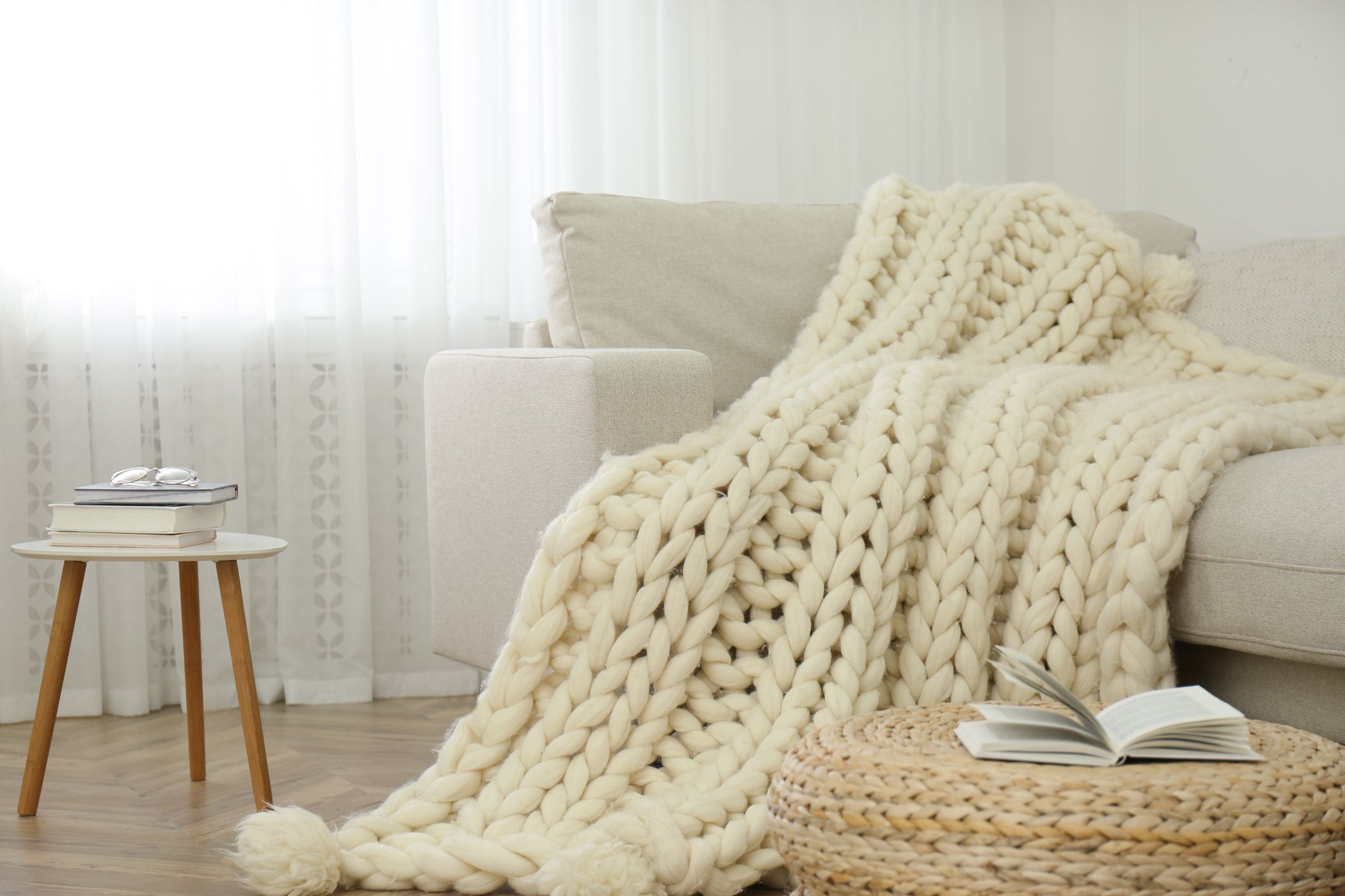 systematisch buis pols Deze 6 chunky knit dekens houden je echt warm en staan ook mooi