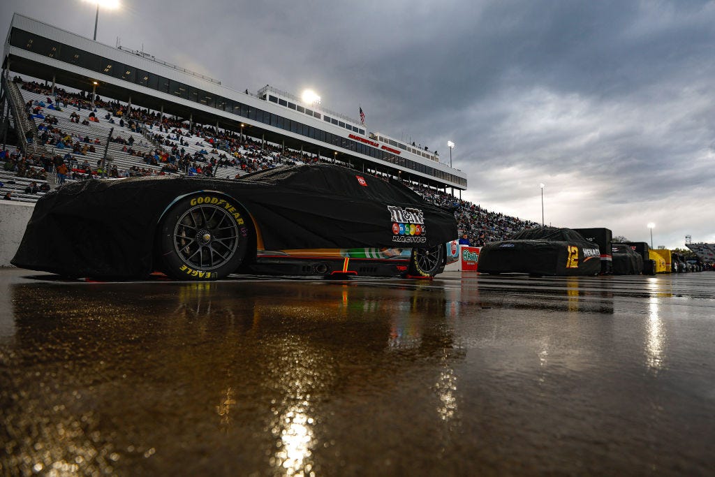 NASCAR Will Introduce a Wet Weather Package for Short Ovals