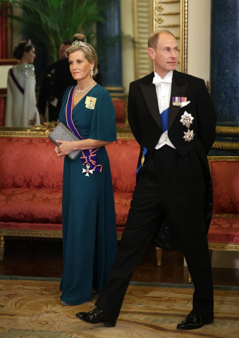 Sophie Countess Of Wessex Stuns In Emerald Gown 4653