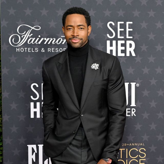 los angeles, california january 15 jay ellis with fiji water at the 28th annual critics choice awards at fairmont century plaza on january 15, 2023 in los angeles, california photo by john sciulligetty images for fiji water