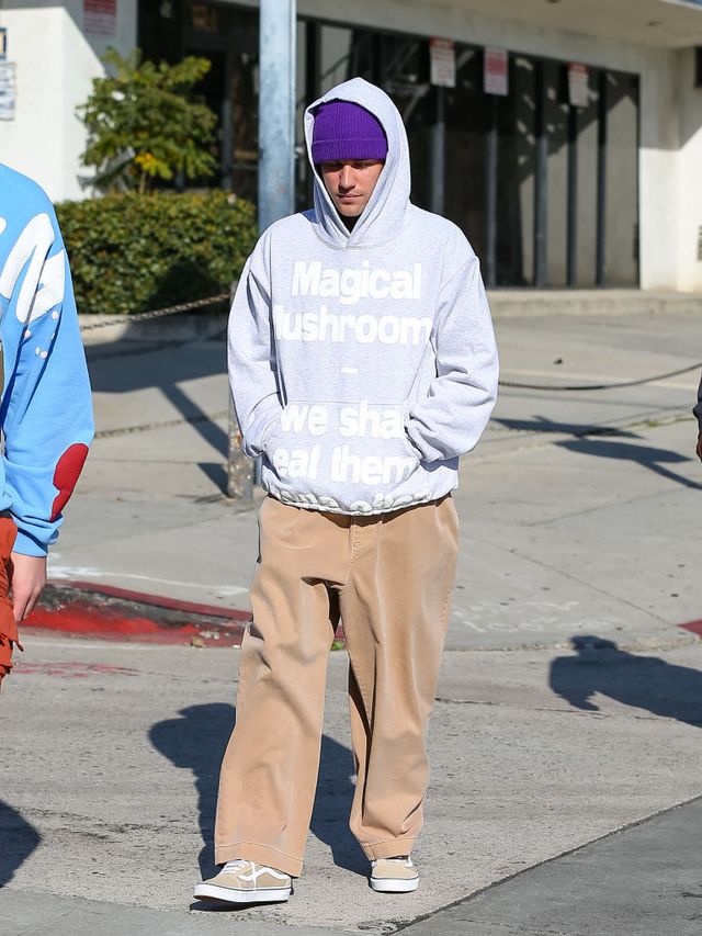 los angeles, ca january 19 justin bieber is seen on january 19, 2023 in los angeles, california photo by bellocqimagesbauer griffingc images