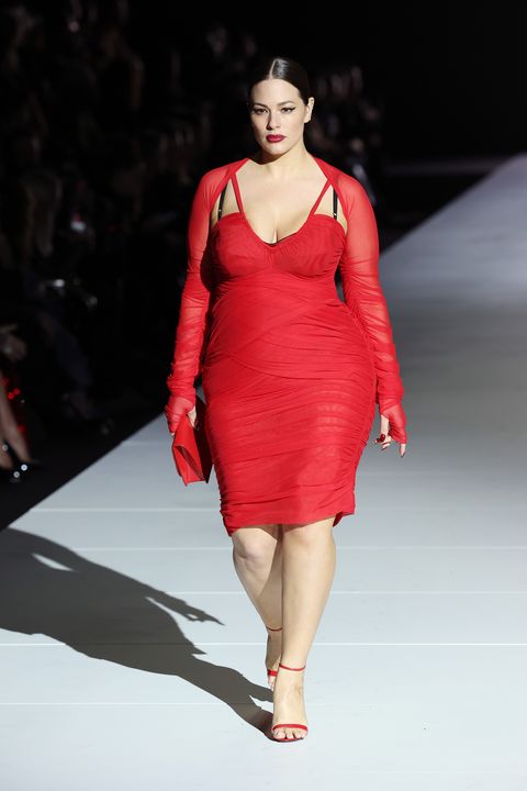 milan, italy february 25 ashley graham walks the runway at the dolce gabbana fashion show during the milan fashion week womenswear fallwinter 20232024 on february 25, 2023 in milan, italy photo by vittorio zunino celottogetty images