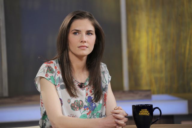 good morning america 5113 amanda knox the college junior who became the center of a dramatic murder trial in italy, conviction and the court appeal that finally acquitted and freed her speaks to robin roberts on good morning america, airing on the walt disney television via getty images television network photo by ida mae astutewalt disney television via getty images amanda knox