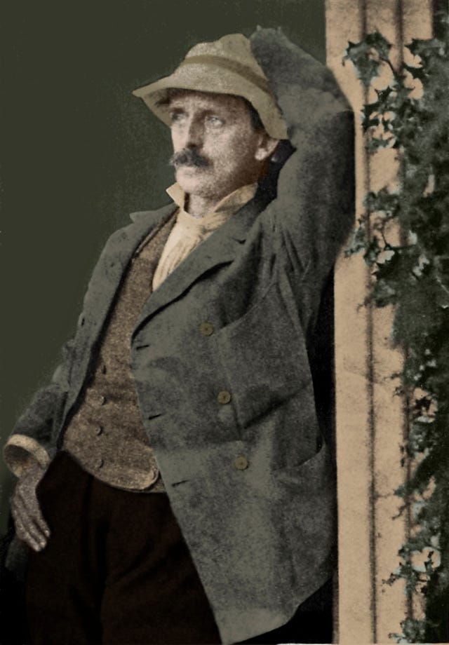 sir jm barrie scottish playwright and novelist james matthew barrie 9 may 1860 19 june 1937 photo by culture clubgetty images local caption