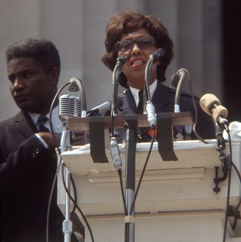 subject josephine baker speaks on steps of lincoln memorial during march on washington for jobs and freedom washington dc august 28, 1963photographer  francis millertime inc ownedmerlin  1202144