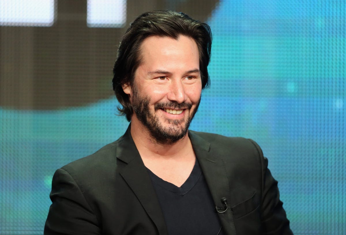 Keanu Reeves Unrecognizable With A Beard And Mullet 2363