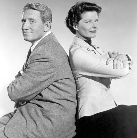 Spencer Tracy y Katherine Hepburn
