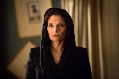 grimm    woman in black    episode 122    pictured mary elizabeth mastrantonio as kelly burkhardt aka the woman in black    photo by scott greennbcu photo banknbcuniversal via getty images via getty images