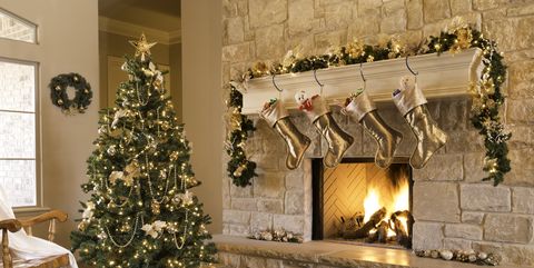 25 Stunning Christmas Living Rooms Holiday Living Room
