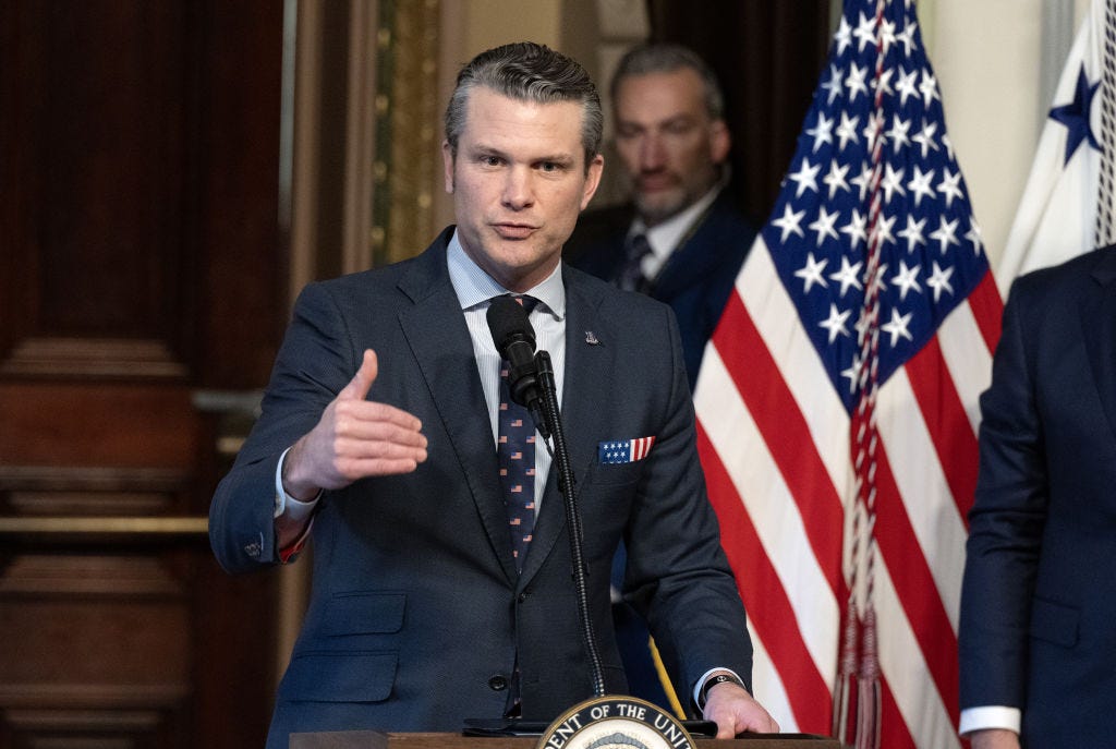 Pete Hegseth Didn't Take Long to Hear His Master's Voice and Snap To, Did He?